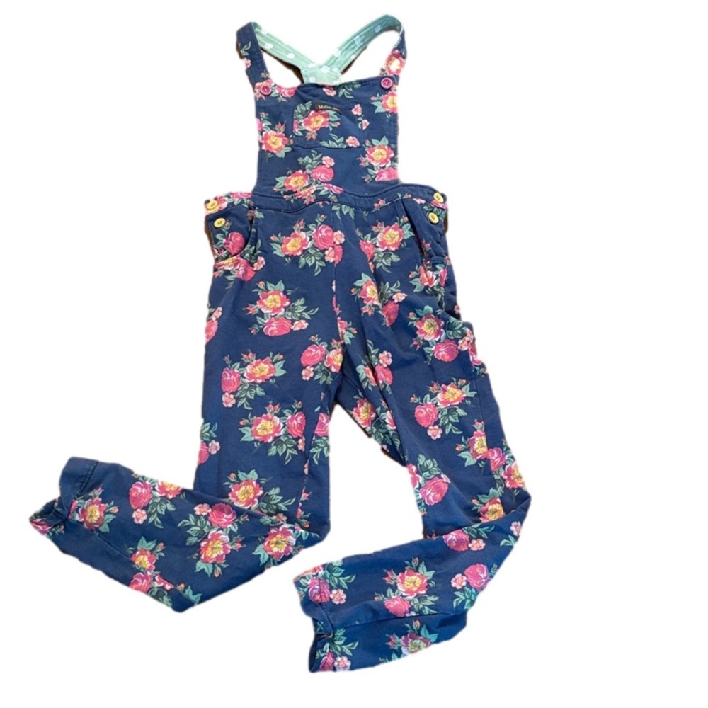 Matilda Jane Wildest Dreams Overalls Pockets Blue Pink Girls 14